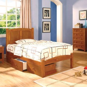 Cara Oak Twin Bed