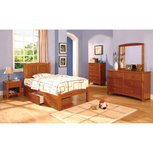 Cara Oak 4 Pc. Twin Bedroom Set