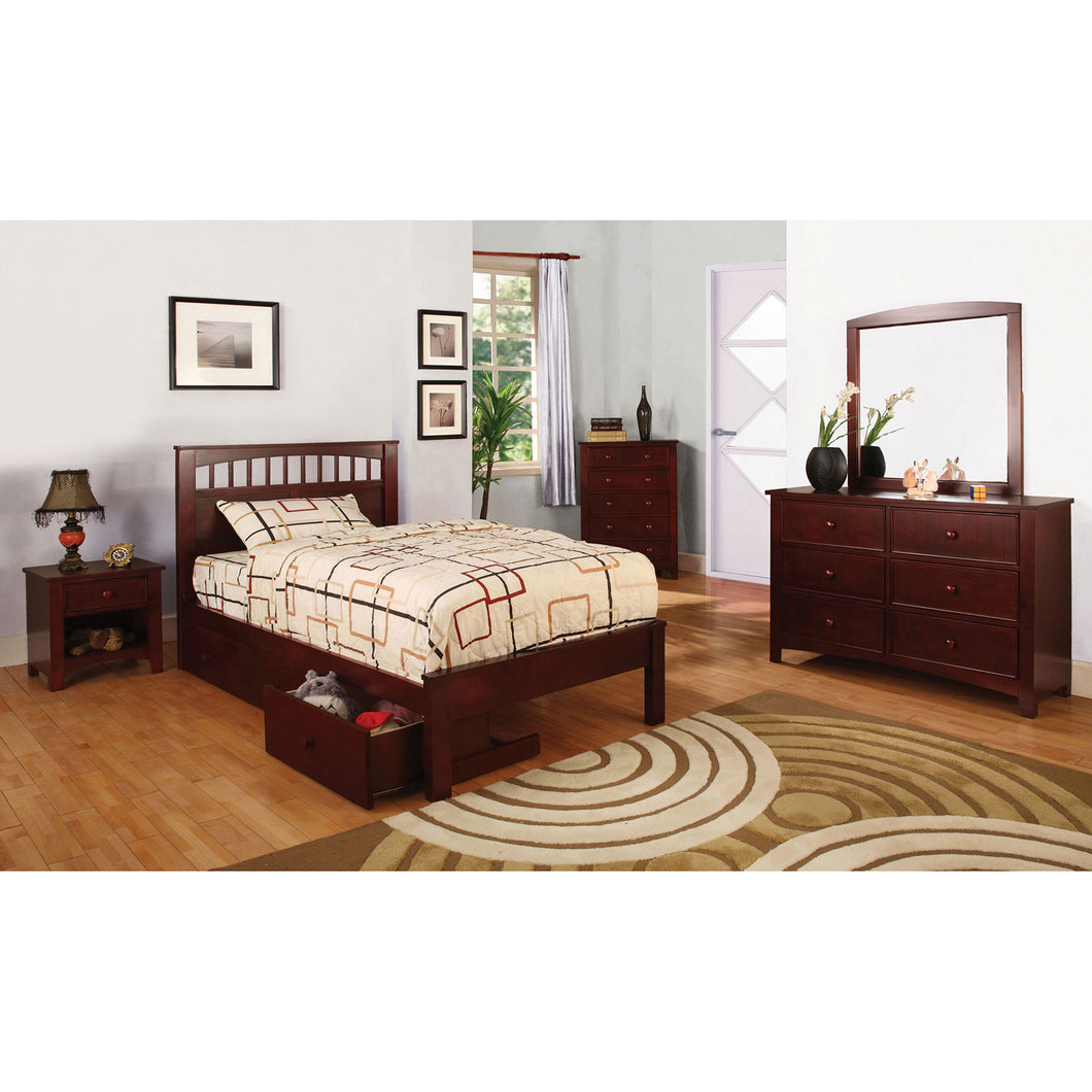 Carus Cherry 4 Pc. Full Bedroom Set