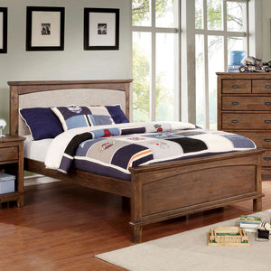 Colin Dark Oak Twin Bed