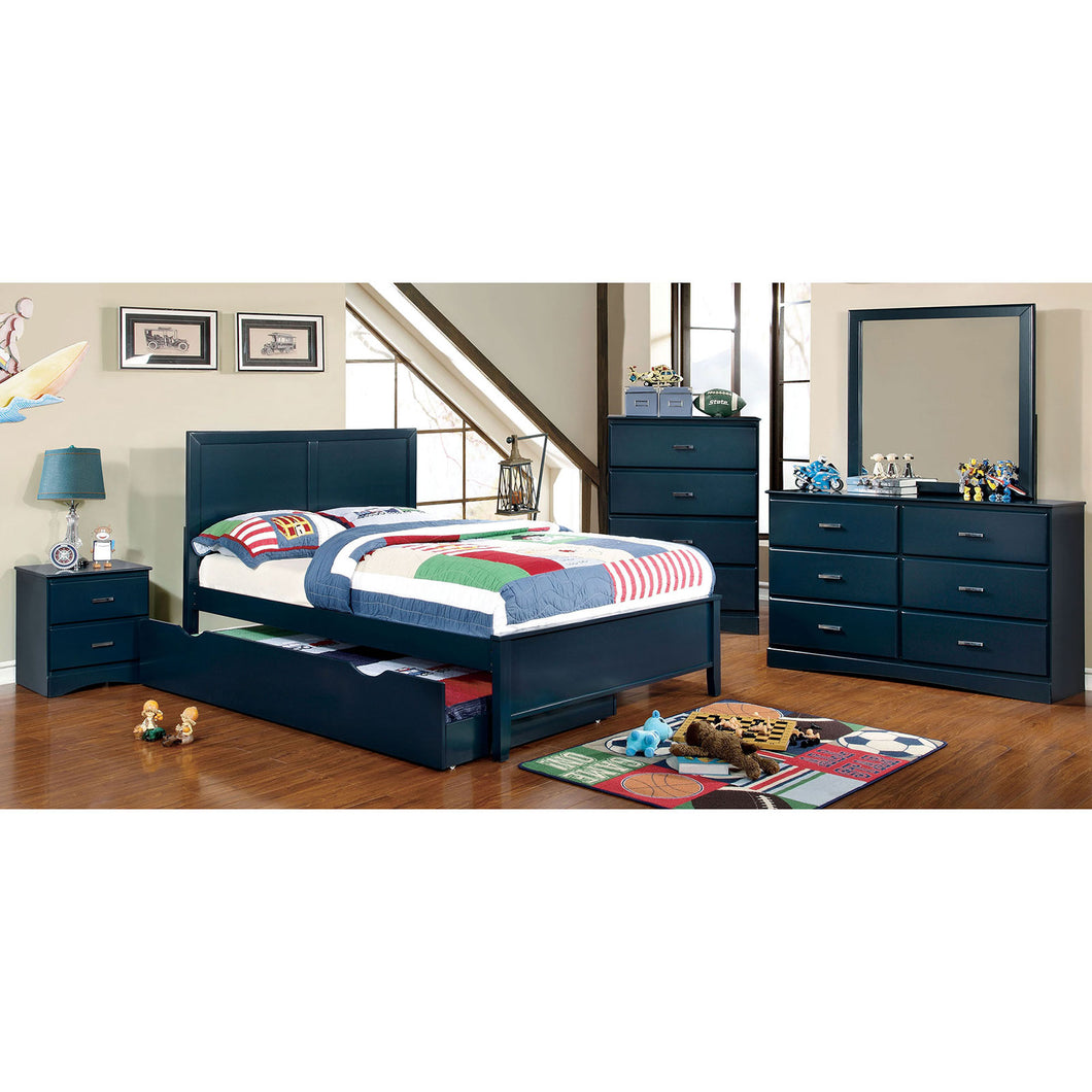PRISMO Blue Twin Bed