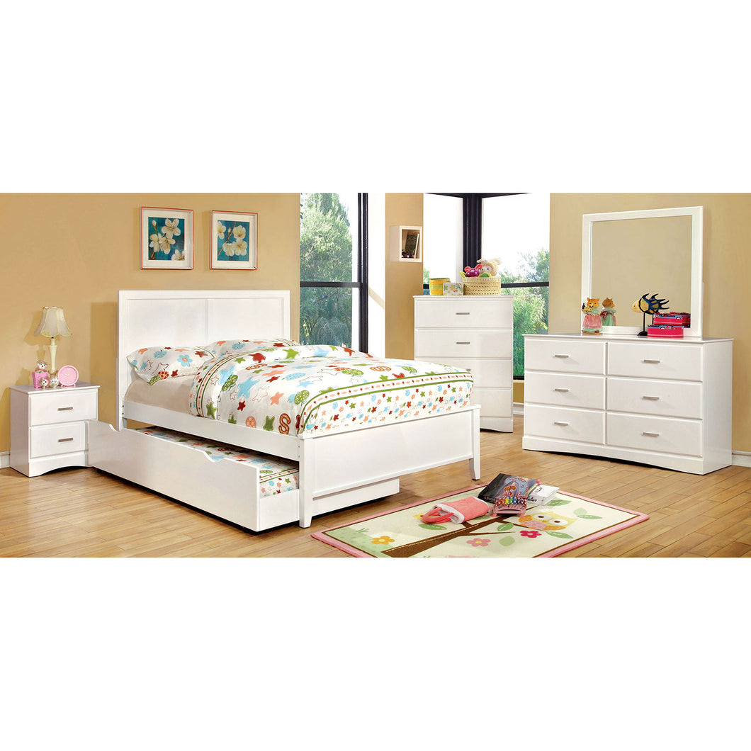 PRISMO White 4 Pc. Twin Bedroom Set