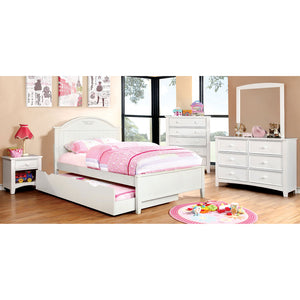 White 4 Pc. Twin Bedroom Set