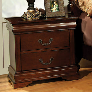 Velda II Brown Cherry Night Stand