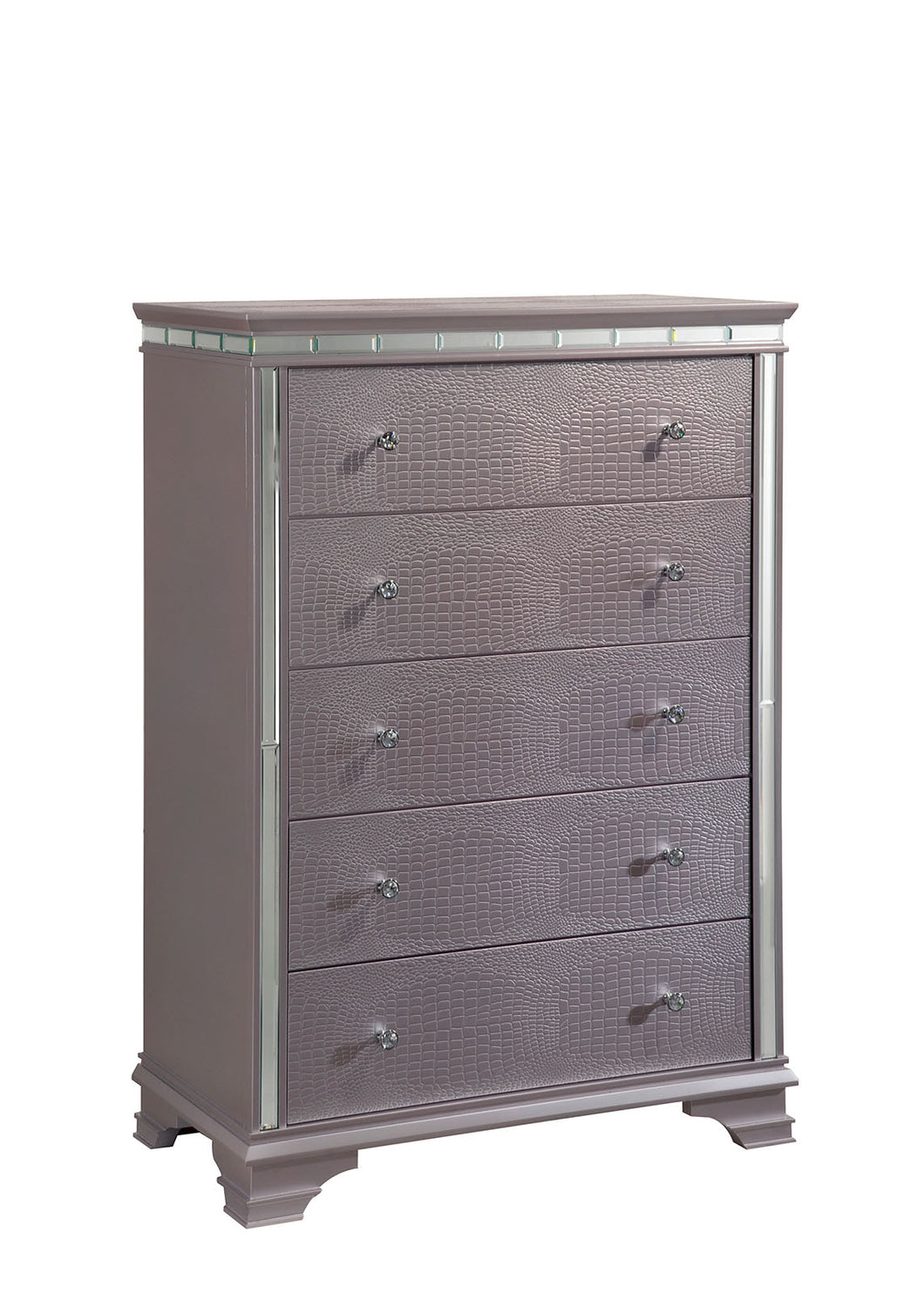 Claudette Silver Rose Chest