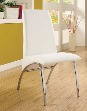 Glenview White Side Chair image