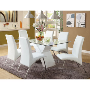 Wailoa White 7 Pc. Dining Table Set