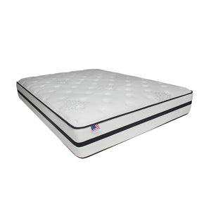 KASTEL White 11.5" Tight Top Mattress, Queen