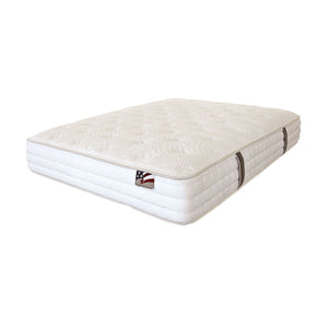 SIENNA White 13" Euro Pillow Top Mattress, Cal.King