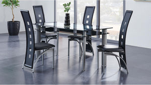 5 Piece Dining Room Set (D1058DT+D1058DC-BLACK) image