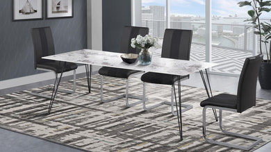 5 Piece Dining Room Set (D90102DT+D915DC-BLK) image