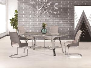 Grey Marble Dining Table image