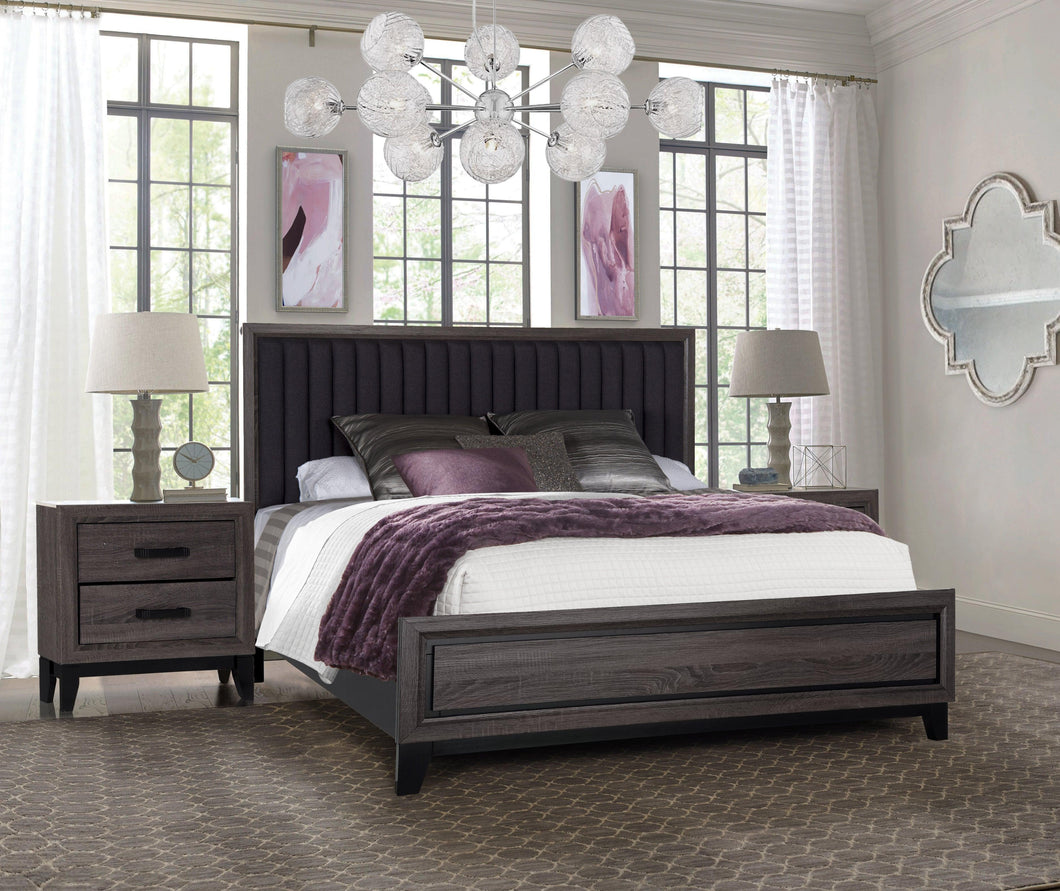 Laua Foil Grey Full Bed image