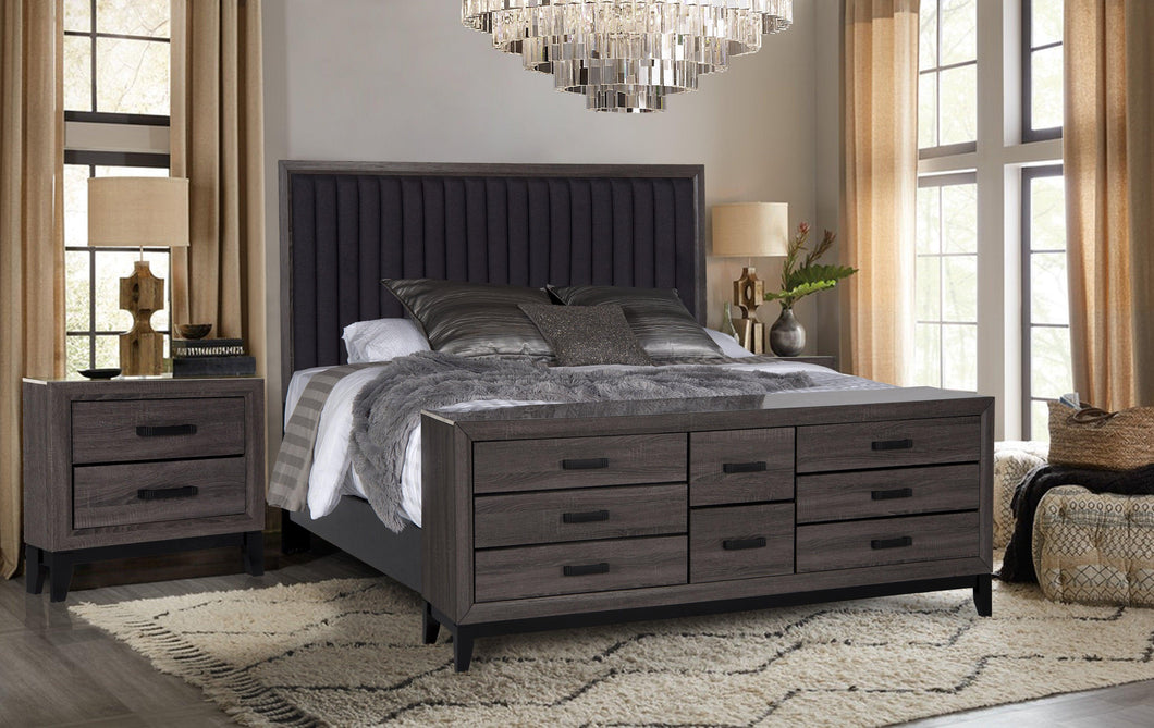 Laura Queen 5-Piece Bedroom Set (With Case) image