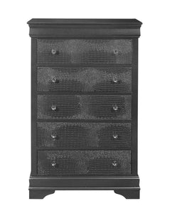 Pompei Metallic Grey Chest Metallic Grey image