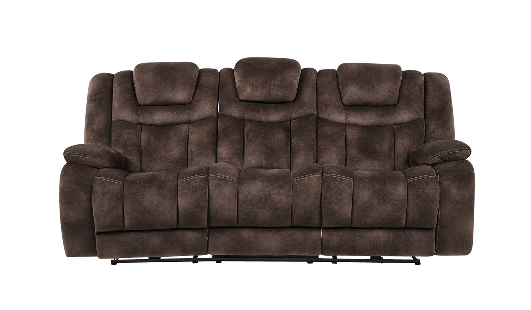 Power Reclining Sofa W/ Ddt, Power Headrest, & Usb image