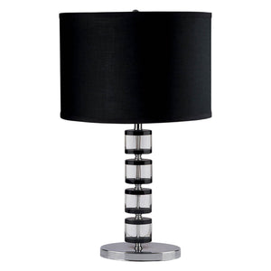 Zoe Black Table Lamp