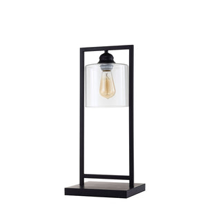 Zoe Black 6"H Table Lamp