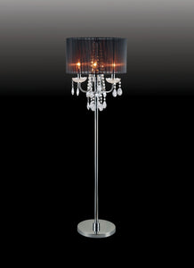 Jada Black Floor Lamp