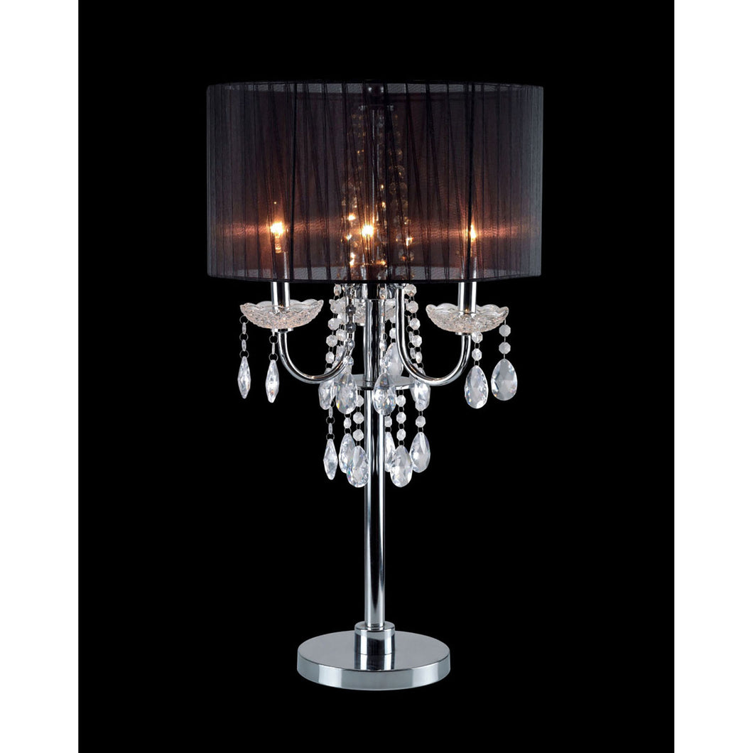 Jada Black Table Lamp