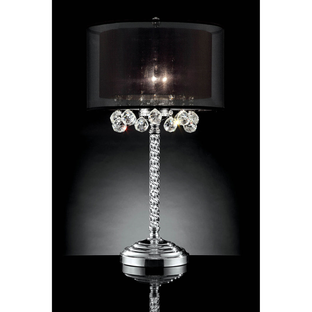 Ivy Chrome Table Lamp