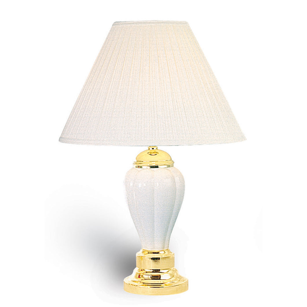 SCARLETT Ivory Table Lamp (6/CTN)