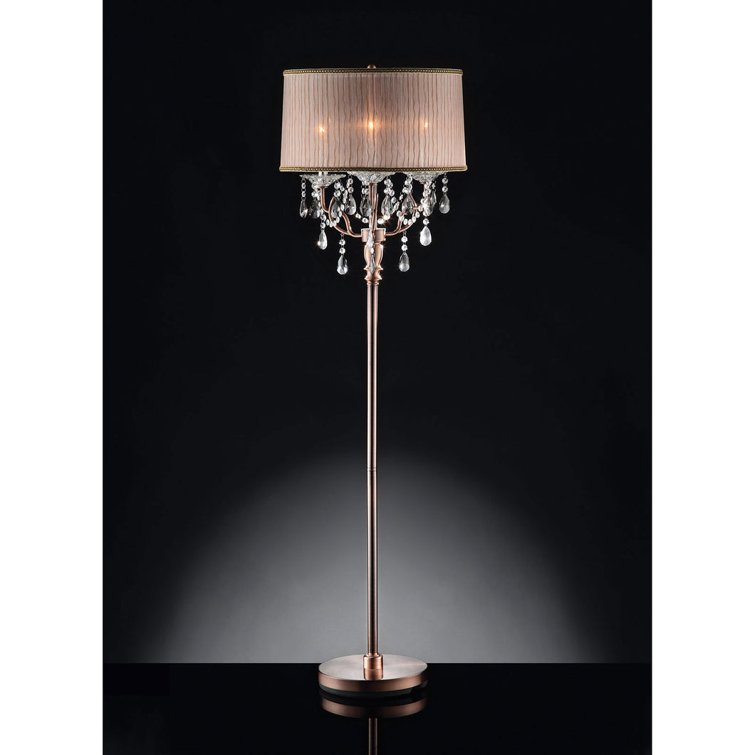 CECELIA Floor Lamp, Hanging Crystal image