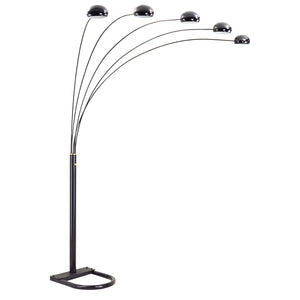 Flora Black Arch Lamp