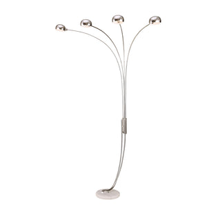 Loretta Chrome Arch Lamp