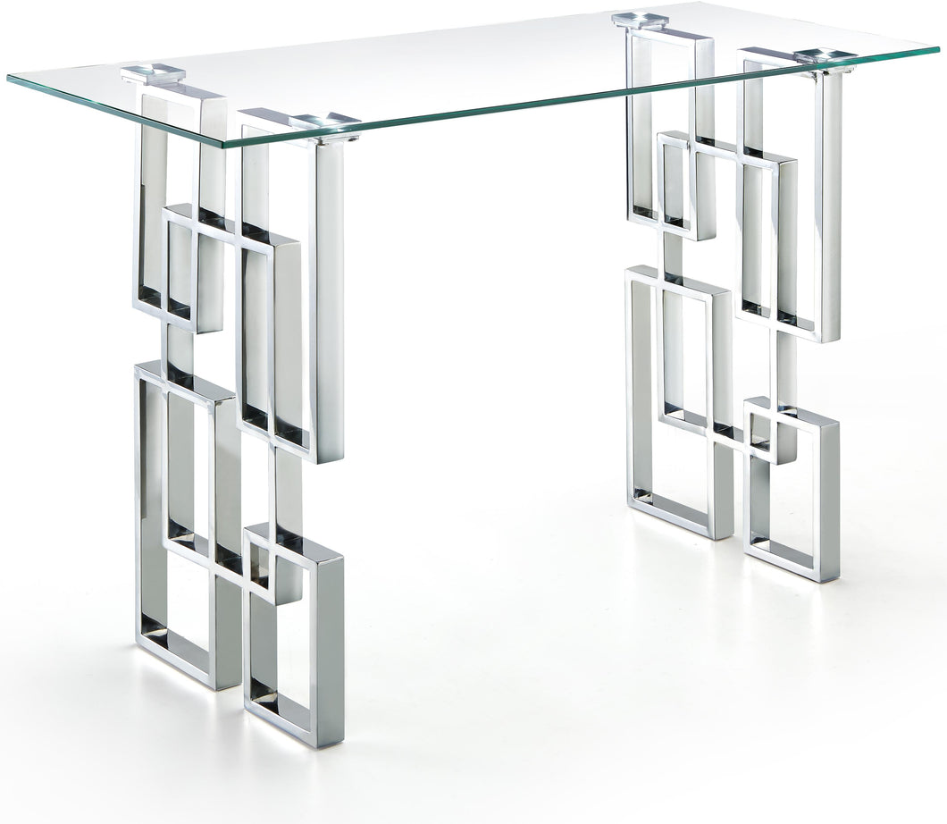 Alexis Chrome Console Table image