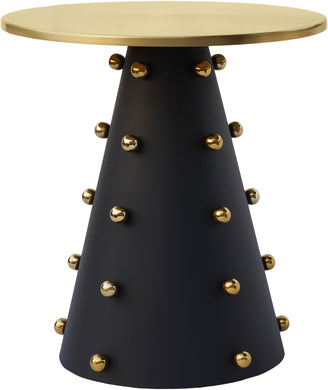 Raven Black / Gold End Table image