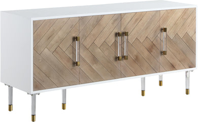 Jive White Lacquer Sideboard/Buffet image