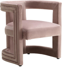 Load image into Gallery viewer, Blair Pink Velvet Accent Chair image
