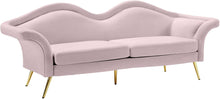 Load image into Gallery viewer, Lips Pink Velvet Sofa image
