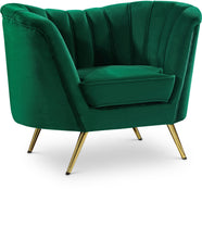 Load image into Gallery viewer, Margo Green Velvet Chair image
