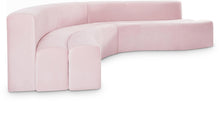 Load image into Gallery viewer, Curl Pink Velvet 2pc. Sectional image
