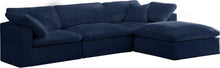 Load image into Gallery viewer, Cozy Navy Velvet Cloud Modular Sectional image
