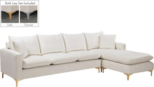 Load image into Gallery viewer, Naomi Cream Velvet 2pc. Reversible Sectional image

