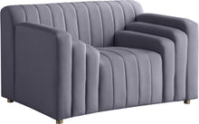Load image into Gallery viewer, Naya Grey Velvet Chair image

