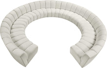 Load image into Gallery viewer, Infinity Cream Velvet 11pc. Modular Sectional image
