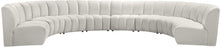Load image into Gallery viewer, Infinity Cream Velvet 8pc. Modular Sectional image
