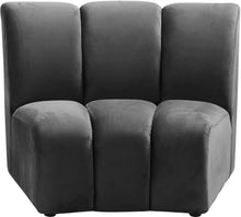 Load image into Gallery viewer, Infinity Grey Velvet Modular Chair image
