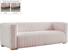 Load image into Gallery viewer, Ravish Pink Velvet Sofa image
