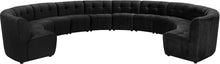 Load image into Gallery viewer, Limitless Black Velvet 12pc. Modular Sectional image
