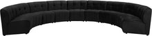 Load image into Gallery viewer, Limitless Black Velvet 9pc. Modular Sectional image
