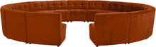 Load image into Gallery viewer, Limitless Cognac Velvet 15pc. Modular Sectional image
