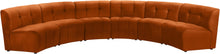 Load image into Gallery viewer, Limitless Cognac Velvet 6pc. Modular Sectional image
