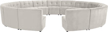 Load image into Gallery viewer, Limitless Cream Velvet 15pc. Modular Sectional image
