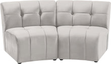 Load image into Gallery viewer, Limitless Cream Velvet 2pc. Modular Sectional image
