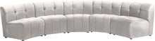Load image into Gallery viewer, Limitless Cream Velvet 5pc. Modular Sectional image
